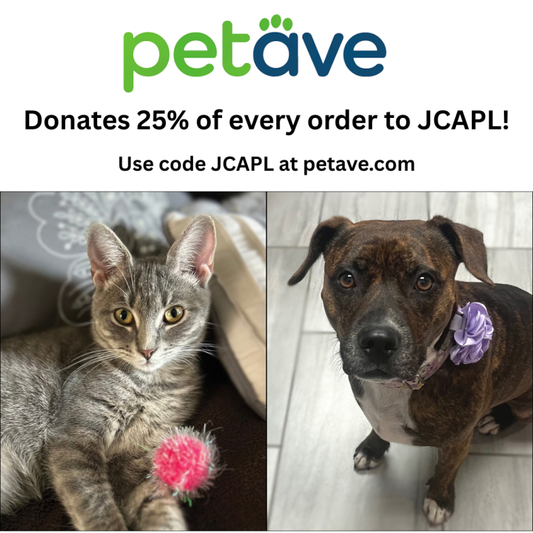 cute cat and dog with petave.com logo and JCAPL code